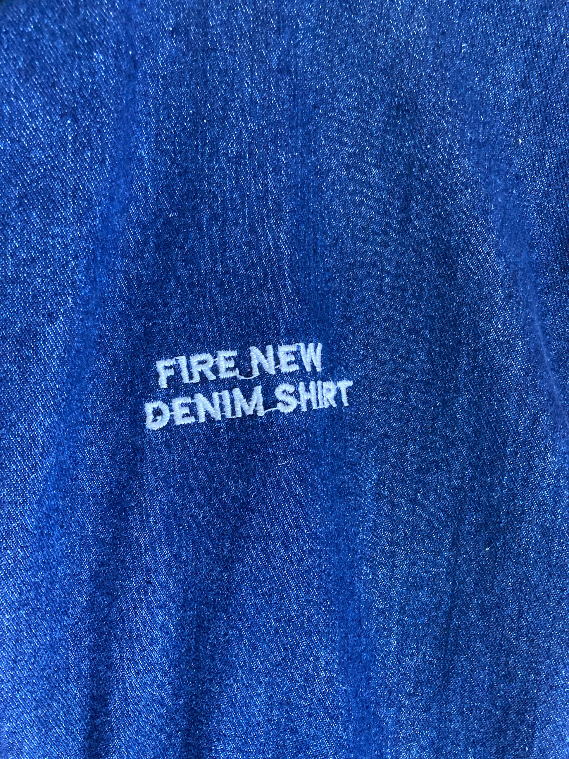 JESUS IS KING DENIM JACKET 👑