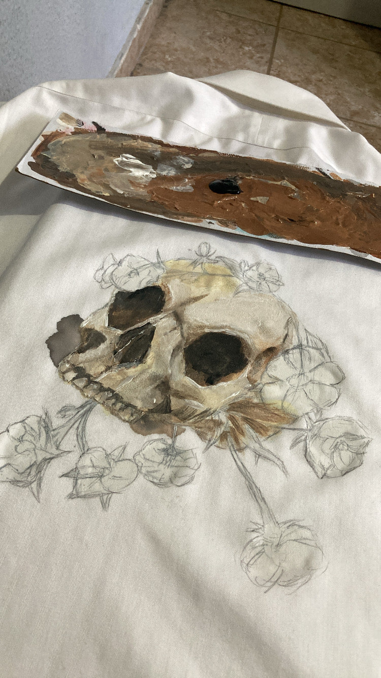 SKULL FLOWER 💀🥀