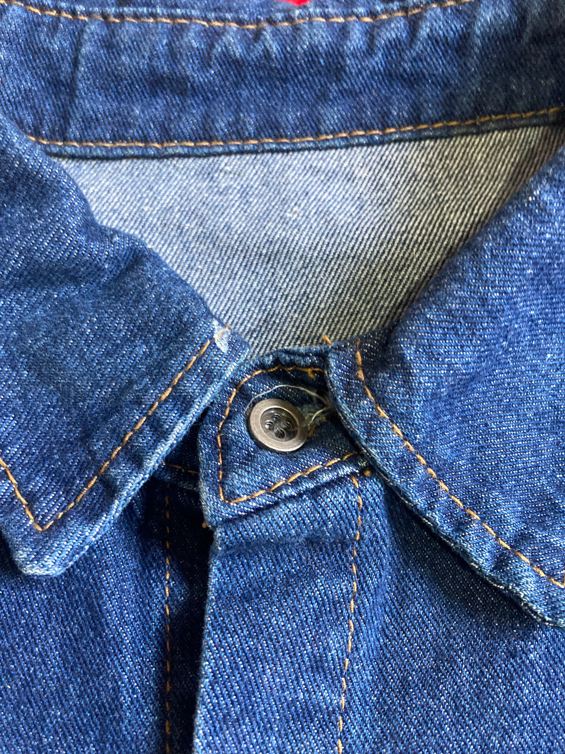 JESUS IS KING DENIM JACKET 👑