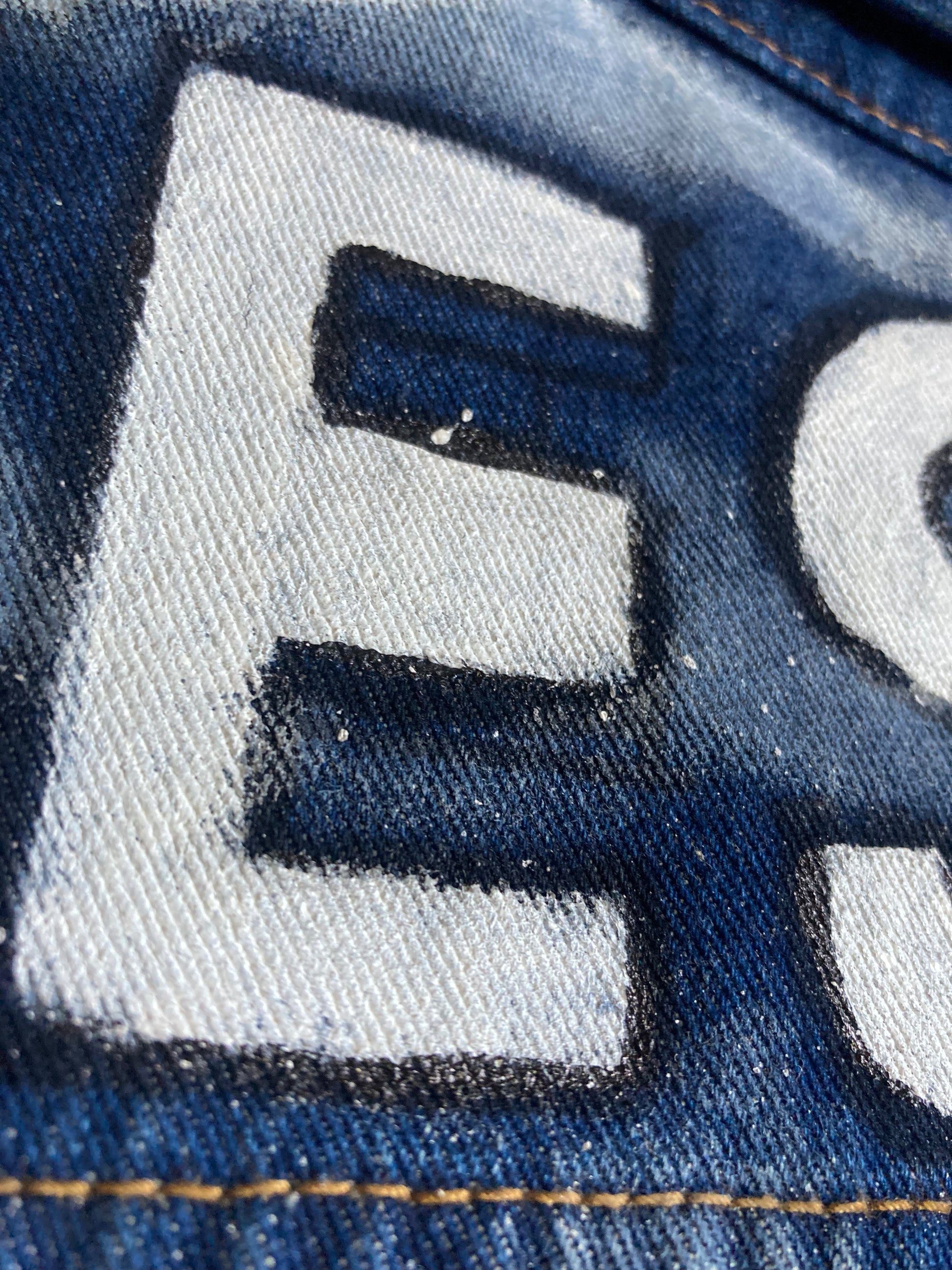 JESUS IS KING DENIM JACKET 👑