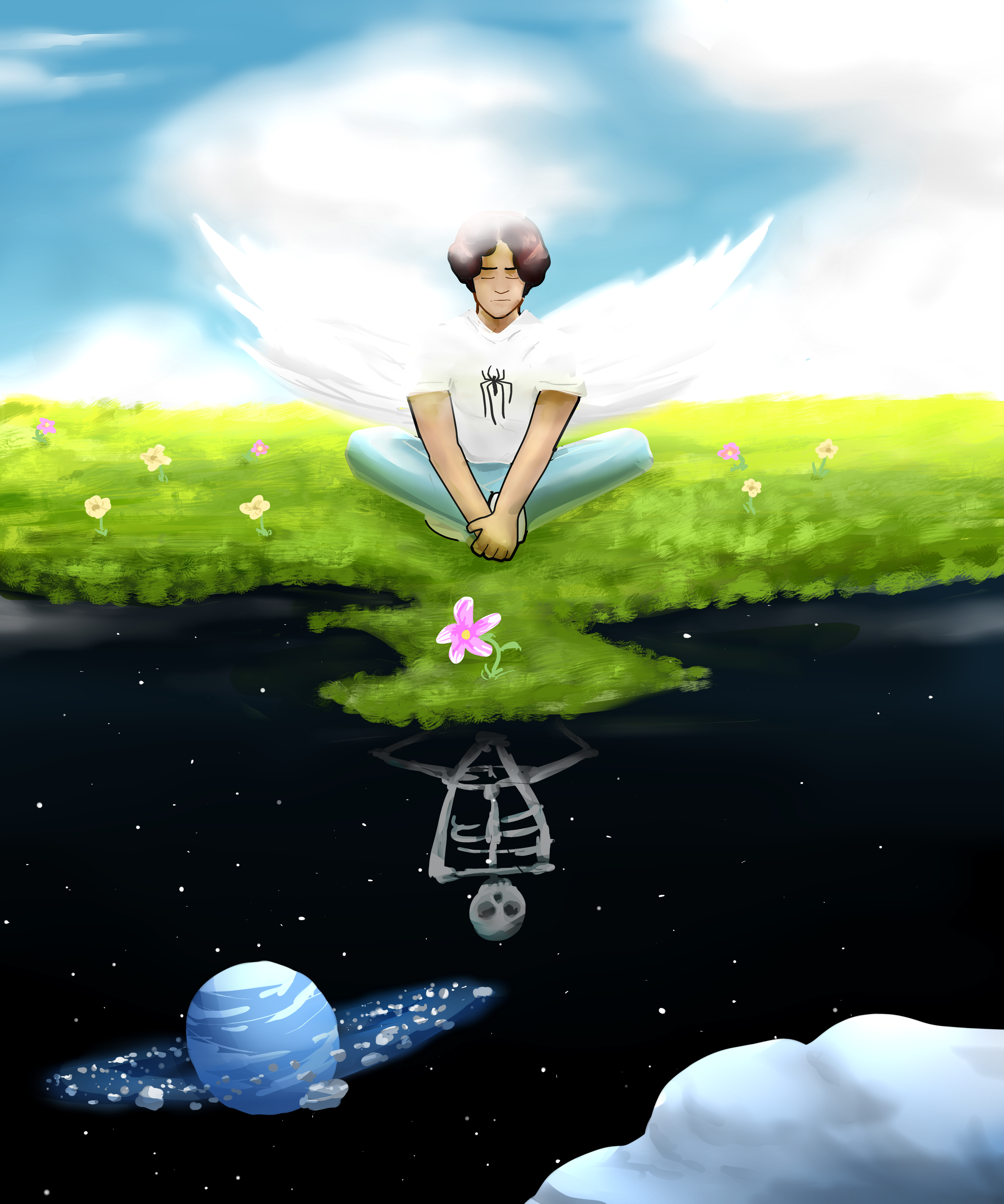 Diseñillo de Gelus hecho en sus inicios jaja